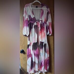 Maxi bathing suit cover